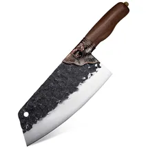 Muxel Hackmesser 18 cm ergonomischer Griff Holz