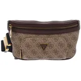 GUESS Vezzola Smart Compact Gürteltasche Beige / Brown One Size