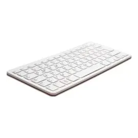 Raspberry Pi RPI-KEYB (UK)-RED/WHITE USB Tastatur Englisch, QWERTY Weiß, Rot USB-Hub