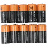 Duracell 10x Duracell CR123A Lithium Batterie, 3V, Photobatterie CR123 A, im praktischen 10er Streifen