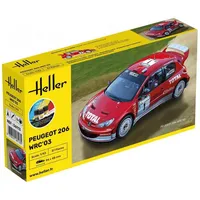 Heller 56113 STARTER KIT Peugeot 206 WRC'03