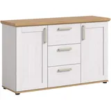 xonox.home Sideboard Verona 129 x 80 x 40 cm Sibiu Lärche / Artisan Eiche
