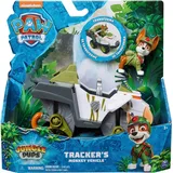 Spin Master Paw Patrol Jungle Pups Affen-Fahrzeug mit Tracker-Figur (Basis Fahrzeug), Spielzeug für Kinder ab 3 Jahren