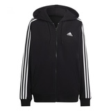 adidas Essentials 3STREIFEN FRENCH TERRY OVERSIZED KAPUZENJACKE«