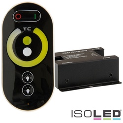 ISOLED Wireless Touch PWM-Controller, weißdynamisch, mit Funk-Fernbedienung, 12-24V DC 2x6A ISO-112529