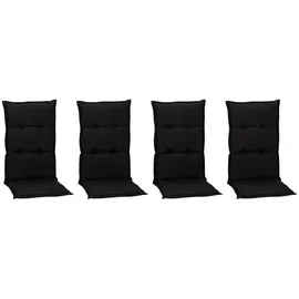 BEO Sitzauflage 4 St. 120 x 50 x 5 cm anthrazit