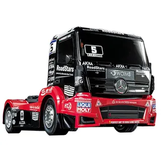TAMIYA RC-Truck M-B Race Truck Actros MP4 6CH Bausatz rot schwarz silber (300058683)
