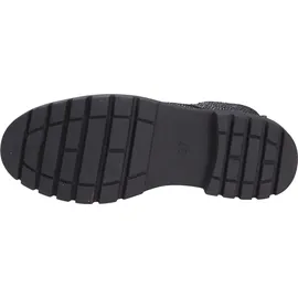 Marco Tozzi Damen Stiefeletten zum Schnüren mit Reißverschluss Glitzerdetails, Schwarz (Black Glitter), 40 EU
