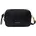 Umhängetasche Leder 18 cm schwarz