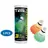 Talbot Torro Badm.-Ball MAGIC NIGHT LED,3er Dose Bälle mit grün+roten LED