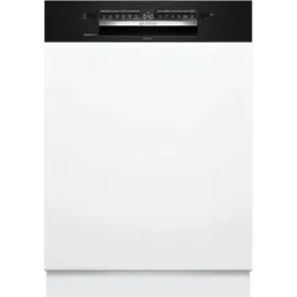 Bosch Serie 4 SMI4HCB07E Einbau-Geschirrspüler (halbintegrierbar, 600 mm, Schwarz)