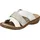 Rieker Damen Sandalen für Damen, weiß, 42 EU