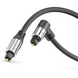 Sonero optisches S/PDIF Toslink Kabel 1x90°, 2,0m