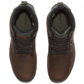 Timberland Winterstiefel TIMBERLAND "CHILLBERG MID LACE UP WATERPROOF SNOW BOOT", Herren, Gr. 40, braun (schwarz braun), Leder, Synthetik, Schuhe Winterstiefel, Snowboots, Winterboots, Winterschuhe, wasserdicht