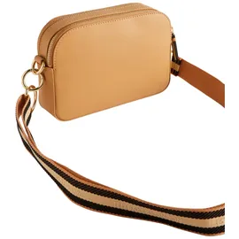 Ted Baker Umhängetasche Darcelo Branded Webbing Leather Camera Bag Taupe