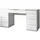 lookway Schreibtisch AURORA DOUBLE GOLD Weiß / Gold