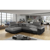 yourhouse24 Ecksofa ANTON L-form Schlafsofa Wohnlandschaft Links Rechts Couch Bettkasten