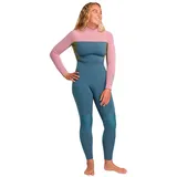 Roxy Prologue 4/3 Mm Neopren-anzug Mit Langen Ärmeln Und Reißverschluss Am Rücken Für Damen - Ash - M