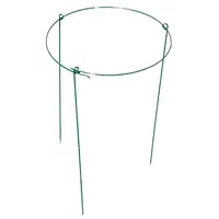 Grüner Jan Metall-Pflanzenstütze 60 x 35 cm Blau