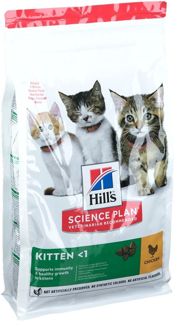 Hill's Science Plan Kitten <1 Poulet 1,5 kg pellet(s)