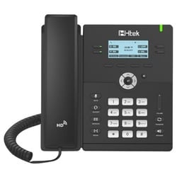 Tiptel Htek UC912g VoIP-Telefon mit Rufnummernanzeige SIP v2 2 Leitungen