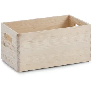 Zeller Multifunktionsbehälter, Holzorganizer Zeller mit 4 Fächern