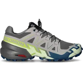 Salomon Speedcross 6 Herren Castlerock/Lime Cream/Poseidon 46 2/3