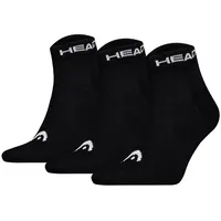 Head Socken 3er Pack-Elements All Sport Quarter 3P schwarz 39-42