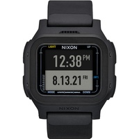 Nixon Herren Digital Quarz Uhr mit Silikon Armband A1324-001-00