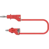 ELECTRO PJP 2117-CD1-200R Messleitung Bananenstecker Bananenstecker 2.00 m Rot