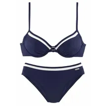 LASCANA Bügel-Bikini Damen Blau 40 Cup B