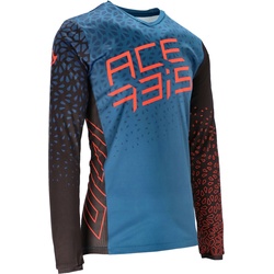 Acerbis MTB Winterfell, Trikot - Blau/Schwarz/Rot - S