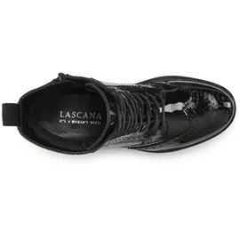 LASCANA Schnürboots Damen schwarz-shiny Gr.36