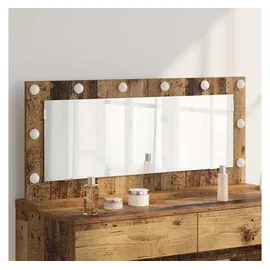 vidaXL Kosmetikspiegel 100 x 45 cm Braun