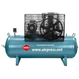 Airpress DRUCKLUFT Kompressor 10 PS 15 bar 500 Liter KOLBENKOMPRESSOR WERKSTATT INDUSTRIE