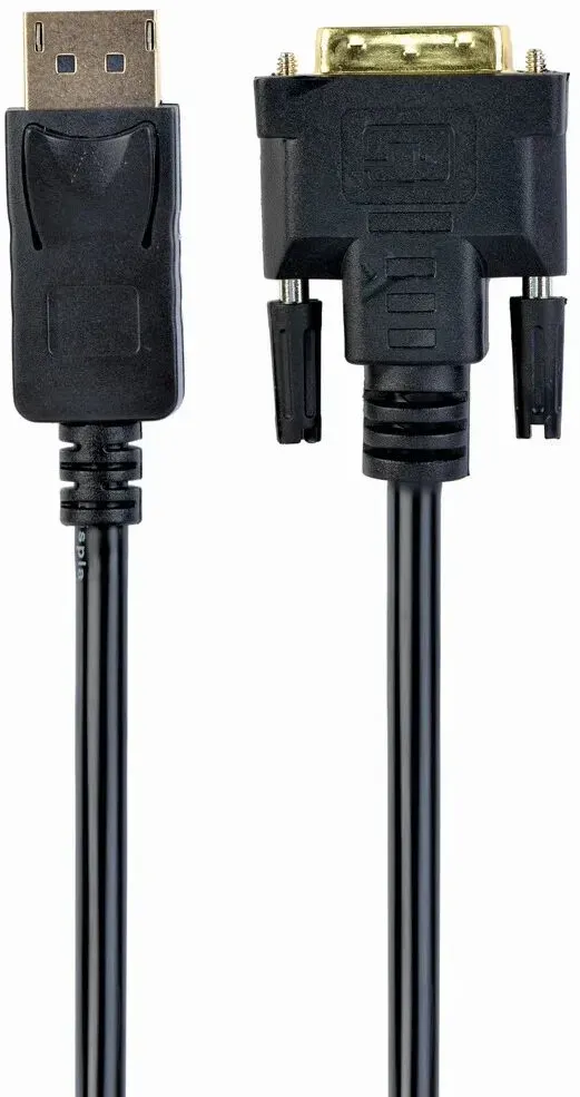 Gembird CC-DPM-DVIM-3M Videokabel-Adapter DisplayPort DVI Schwarz