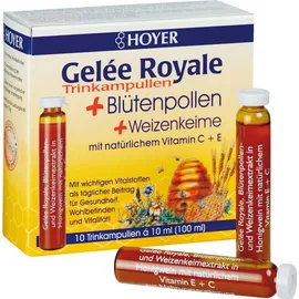 Hoyer GmbH Hoyer Gelee Roy.+blütenpol.+weizenk. Trinkampullen