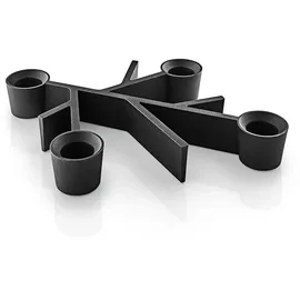 eva solo Kerzenhalter Twig Aluminium Schwarz
