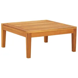 vidaXL Garten-Lounge-Set 4-tlg. grau Akazienholz