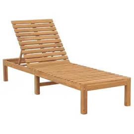 vidaXL Sonnenliege 200 x 60 x 30 cm Braun