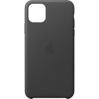 Apple iPhone 11 Pro Max Leder Case schwarz