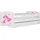 WFL GROUP Jugendbett Emily 70 x 140 cm Kiefer MDF weiß rosa