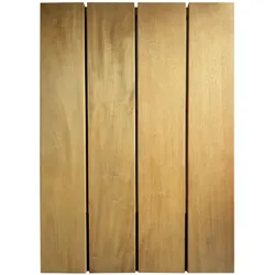 Terrassendiele Garapa Prime - KD - 21 x 145 x 2130 mm - glatt/glatt