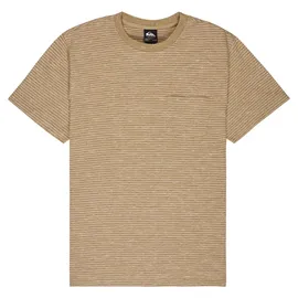 QUIKSILVER Kurzarmpullover Beige XL