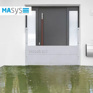 Masys Hochwasser-Kit Standard 1,20 m Breite, Höhe: 1 m