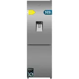 Cecotec Bolero CoolMarket Combi 322i Kühl-Gefrierkombination (322 l, 1855 mm hoch, Silber)