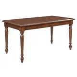 Barock Esstisch Tisch Esszimmer Wohnzimmer Design Tische 140x80cm holztische neu - Braun