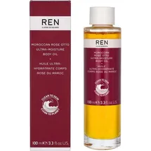 Ren Moroccan Rose Otto Ultra-Moisture Body Oil 100 ml (+ GRATIS Evercalm Gentle Cleansing Gel)