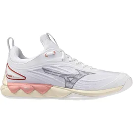 Mizuno Wave Luminous 3 Damen - white/rose elegance/lava falls 42