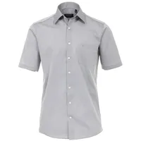 CasaModa Kurzarmhemd Comfort Fit Grau 38